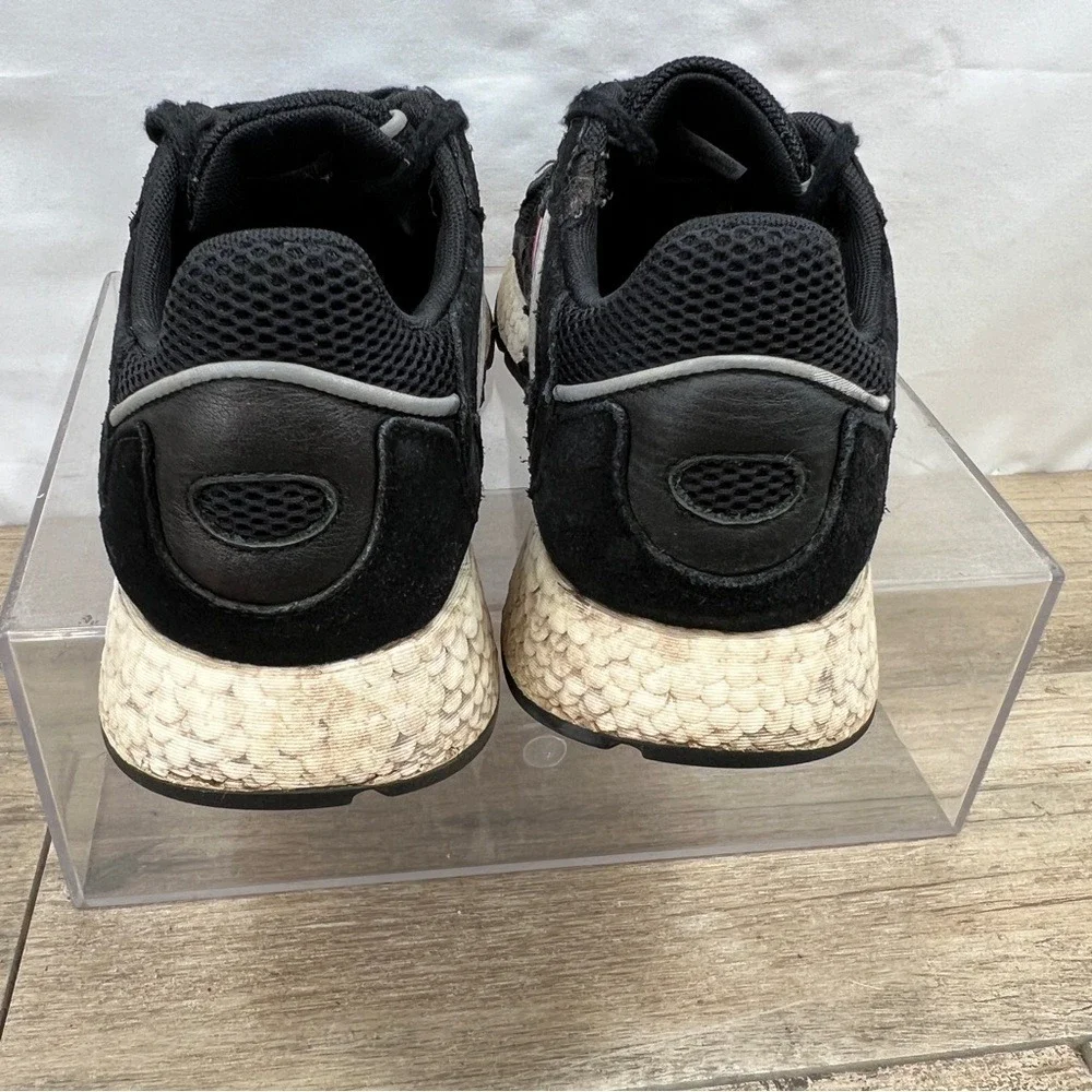 Adidas Tresc Run EF0768 Black Running Shoes Sneakers Rare  Mens 9.5‎